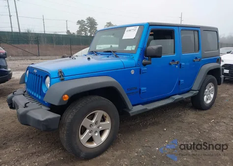 2015 Jeep Wrangler Unlimited Sport from USA, damaged, VIN 1C4HJWDG2FL505099